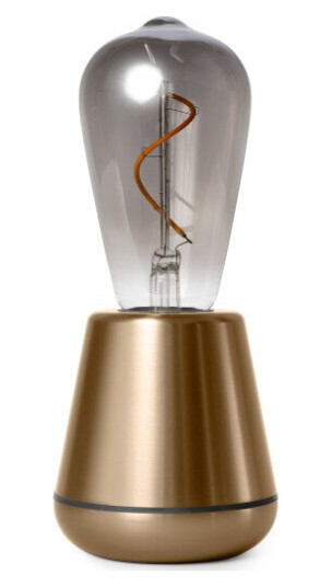 Humble One Smart oppladbar bordlampe gull
