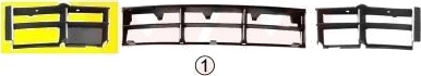 VAN WEZEL 0639592 Ventilasjonsgitter