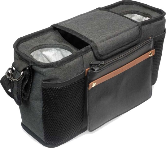Oppbevaringsveske WonderFold W2 med 2 koppholdere svart