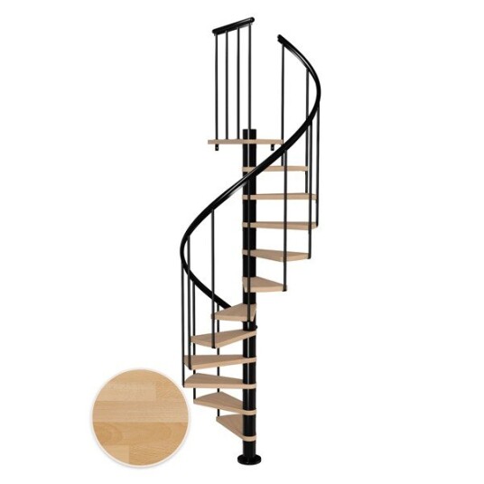 Dolle Montreal Spiral Bøk Oljet 9005 Classic2 14T Ø120 Dolle Montreal Spiral Bøk Oljet 9005 Classic2 14T Ø120