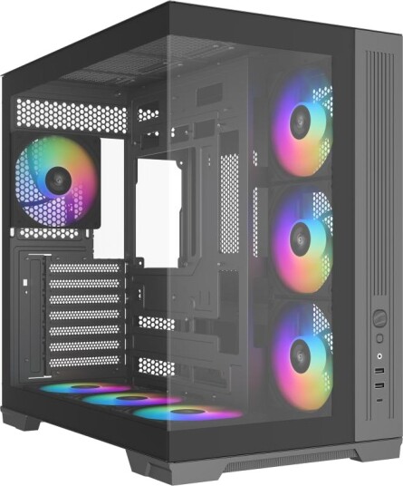 SAMA V52 ATX Mid Tower Svart V52-BKADA7X1-GL SAMA V52 ATX Mid Tower Svart V52-BKADA7X1-GL