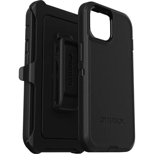 OtterBox Defender Series iPhone 15 Deksel med Belteholder - Svart