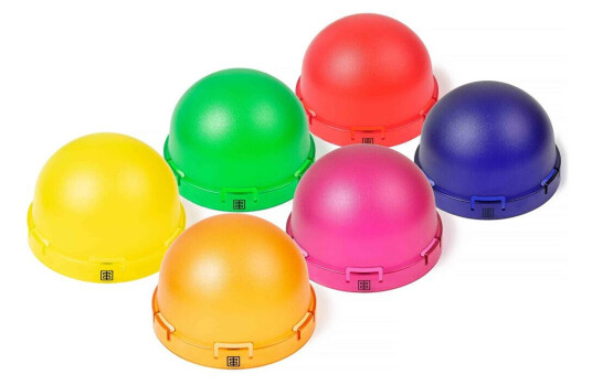 Elinchrom OCF GEL Dome KIT Fargede blits kupler til OCF og ONE Elinchrom OCF GEL Dome KIT Fargede blits kupler til OCF og ONE