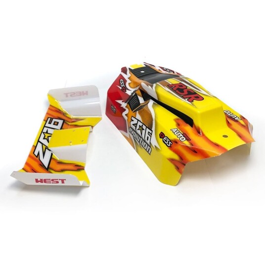 WLtoys WL-144010.2002 Car Shell Red/Yellow