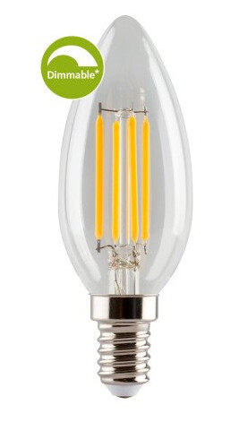 LED Proxima B35 Kerte E14 C927 250 lumen, 3W dimbar Klar