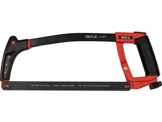 Yato Yt-31612, Baufil, Metall, Tre, Kull Stål, Termoplastisk Gummi (Tpr), Sort, Rød, Sort, Rød Yato Yt-31612, Baufil, Metall, Tre, Kull Stål, Termoplastisk Gummi (Tpr), Sort, Rød, Sort, Rød