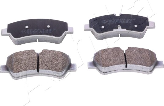 Bremseklosser sett ASHIKA 51-00-0307