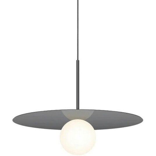 Pablo Designs Bola Disc Pendel 45,7 Cm Pendellamper Rustfritt Stål Gun Metal BOLA 18 DTW GUN EU