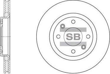 Hi Q SD5001 Bremseskive Hi Q SD5001 Bremseskive