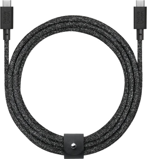 Native Union Usb-Kabel Usb-C Til Usb-C 3 M Svart Belt-Xl-C-Cos-3-Np Native Union Usb-Kabel Usb-C Til Usb-C 3 M Svart Belt-Xl-C-Cos-3-Np
