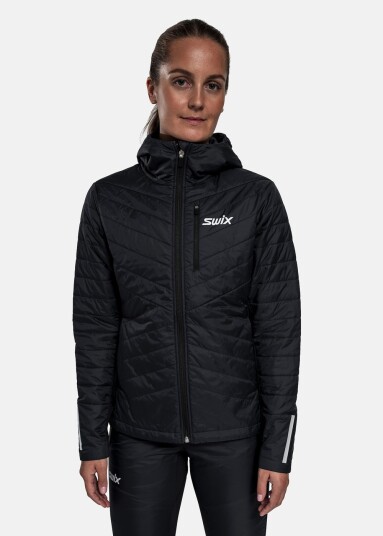 Swix Dynamic Insulated Jacket W Black L Langrennsjakker Swix Dynamic Insulated Jacket W Black L Langrennsjakker