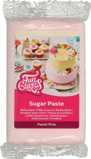 Pastellrosa Fondant Fra Funcakes 250g Pastellrosa Fondant Fra Funcakes 250g