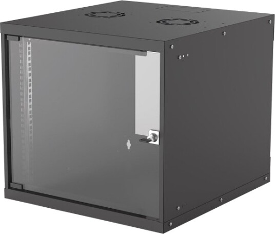 Intellinet 714808 Veggmontert Stativ 9U 50 Kg 13.2 Kg Sort