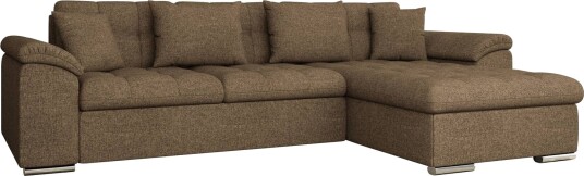 Camior Sovesofa med sjeselong 3 seter Brun