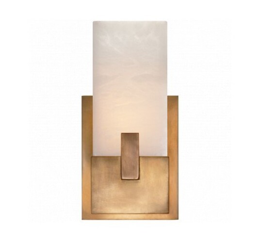 Covet Short Clip Bath Sconce Antique-Burnished Brass Covet Short Clip Bath Sconce Antique-Burnished Brass