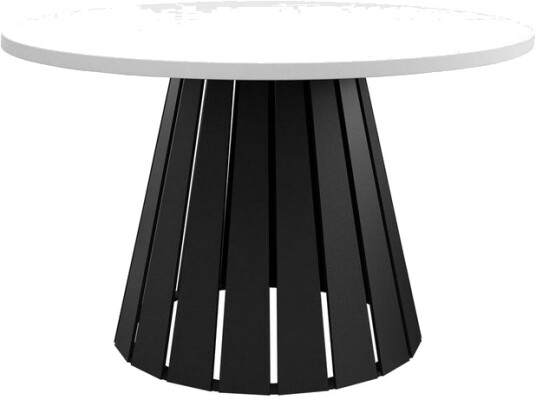 Berber Salongbord 75 cm - Svart Og Hvitt