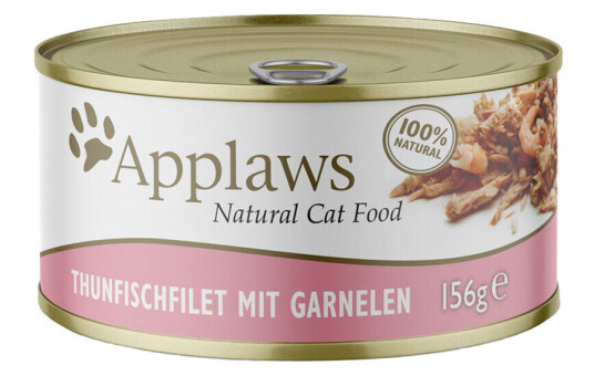 Applaws Kattemat I Buljong 6 X 156 G Tunfiskfilet & Reker Applaws Kattemat I Buljong 6 X 156 G Tunfiskfilet & Reker