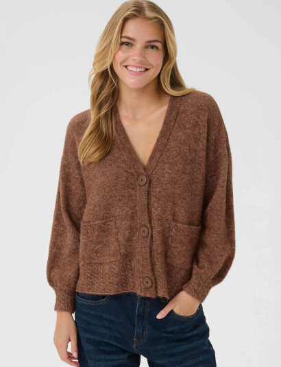Cream Crblues Oz Cardigan - Brown - XXL Cream Crblues Oz Cardigan - Brown - XXL