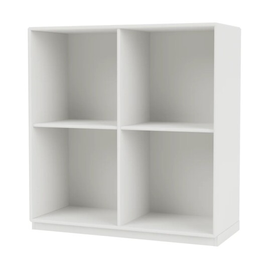 Montana SHOW hylle 69,6 x 69,6 cm, sokkel 3 cm 01 White