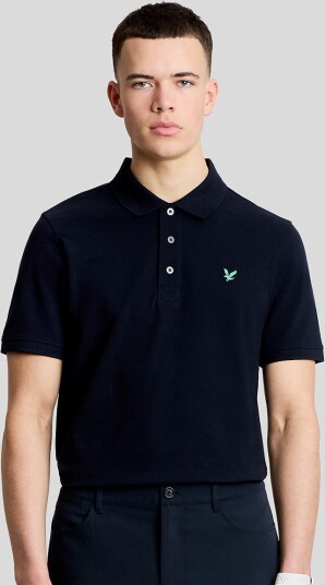 Lyle & Scott Golf Polo Shirt Golf pologenser herre Dark Navy Large
