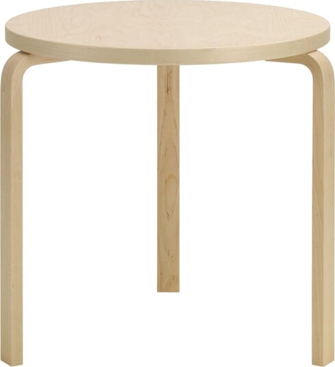 artek 90B Spisebord Ø75 Bjørk