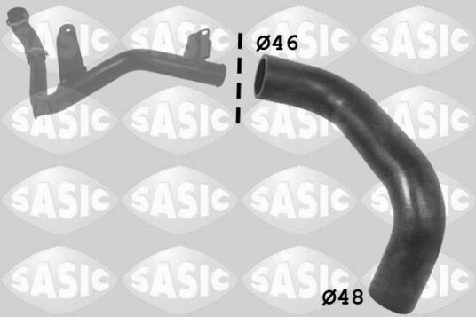 SASIC 3336012 Ladeluftslange SASIC 3336012 Ladeluftslange