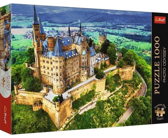 Photo Odyssey Hohenzollern slottet Tyskland Puslespill   1000 brikker