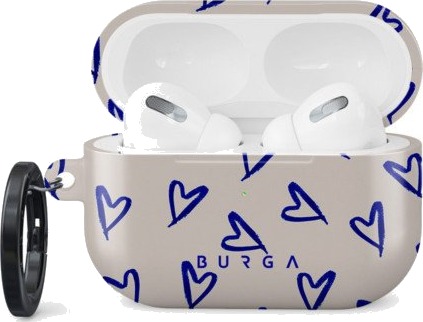 Burga Apple AirPods Pro 2 Etui med Karabinhage Love Me Right