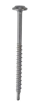 Gunnebo 70629 Monteringsskrue 250-pakning STÅL/TRE 4,8 x 70 mm Innfesting