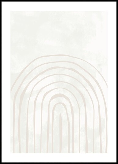 Pictufy Studio Ii Arch one way close No.4 Plakat Plakat / 50x70cm
