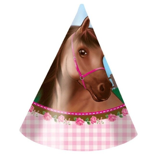 Hester Partyhatter 6stk 