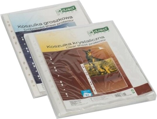 D.Rect A4 Krystall Arkmappe 100 Stk