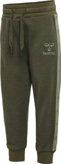 Hummel Wulba ull/bomull bukse - olive night