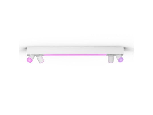 Philips Hue Centris taklampe med 4 spotlys hvit Philips Hue Centris taklampe med 4 spotlys hvit