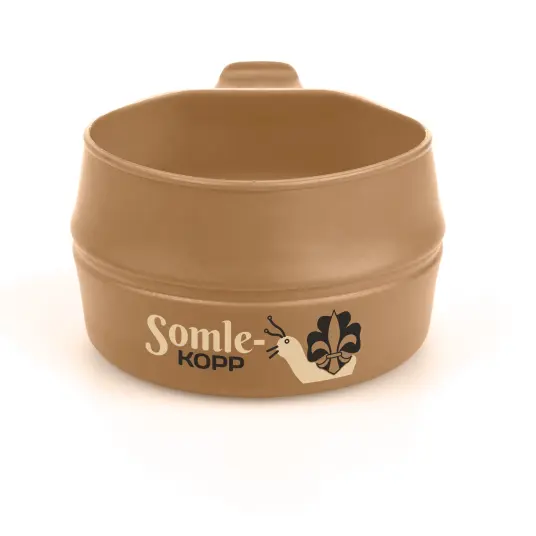 Somlekopp Wildo Fold A Cup Bio 2,5 dl Desert NSF