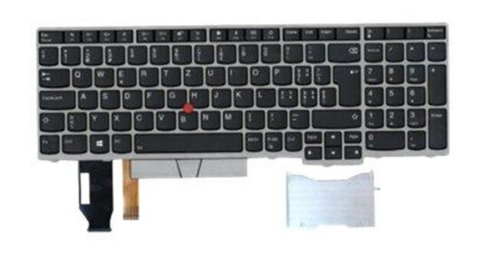 Lenovo Keyb T590/L580/E580/E590/P52/P72 CH - SILVER - Brbart tastatur - til utskifting - Sveitsisk - Slv