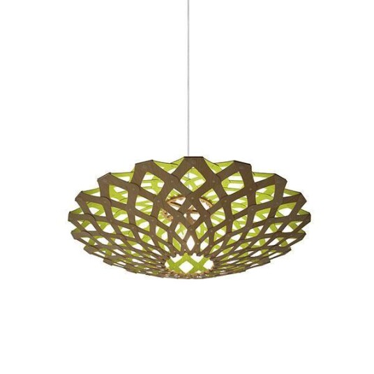 David Trubridge Flax Lime Taklampe David Trubridge Flax Lime Taklampe