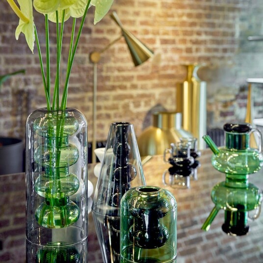 Tom Dixon Bump Vase Høy Grønn