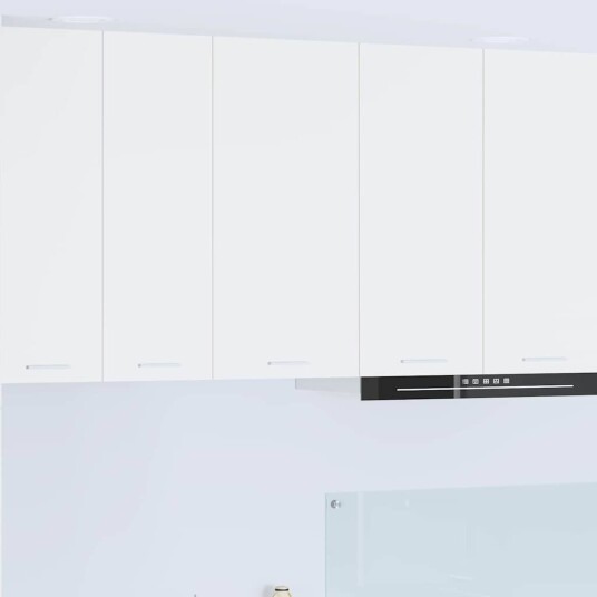 Hengende skap med dør Riga Hvit 40 x 31 x 80 cm Konstruert tre