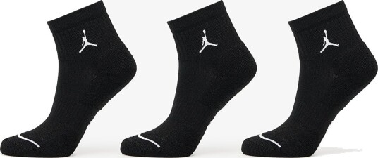 Nike Jordan Everyday Ankle Socks (3 Black XL