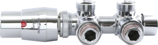 Twins Installasjonssett Hullavstand 50 Mm – Krom Venstre