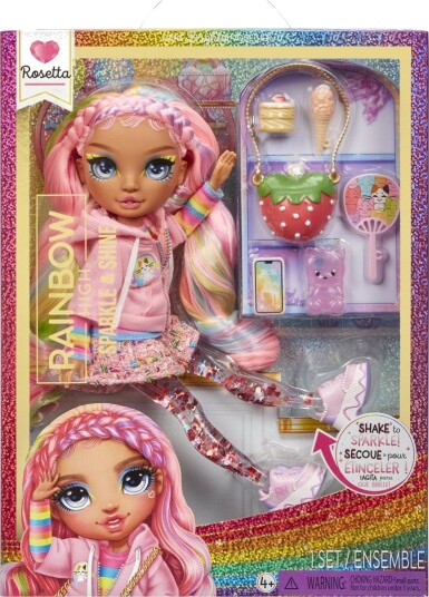 Rainbow High Rosetta Sparkle & Shine Dukke 3+ år
