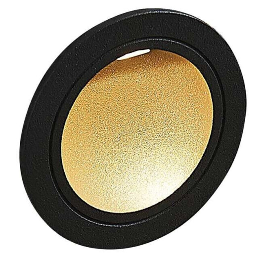 Lucande LED innfelt vegglampe Pordis IP65 rund