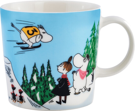 Arabia Mumin Hoppbakke krus 0,3 liter