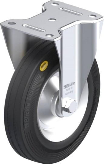 Blickle 42671 B-Rd 202R Fast Hjul – Hjuldiameter: 200 Mm, Bæreevne (Maks.): 350 Kg, 1 Stk