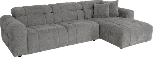 Hjørnesofa HOME4YOU BELISMA høyre hjørne Beige beige