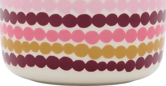 Marimekko Home Siirtolapuutarha Bowl 5Dl WILD ROSE MULTICOLOUR 12.5X7