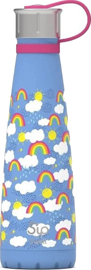 Swell Swell Drikkeflaske 450ml – Happy Rainbow
