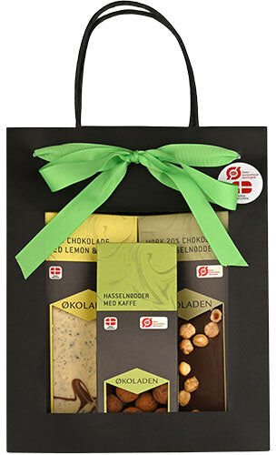 Økoladen Gourmet Gavepose Limegrønn Øko Økoladen Gourmet Gavepose Limegrønn Øko