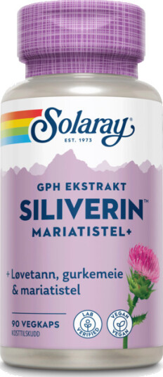 Solaray GPH siliverin 90 kapsler Solaray GPH siliverin 90 kapsler